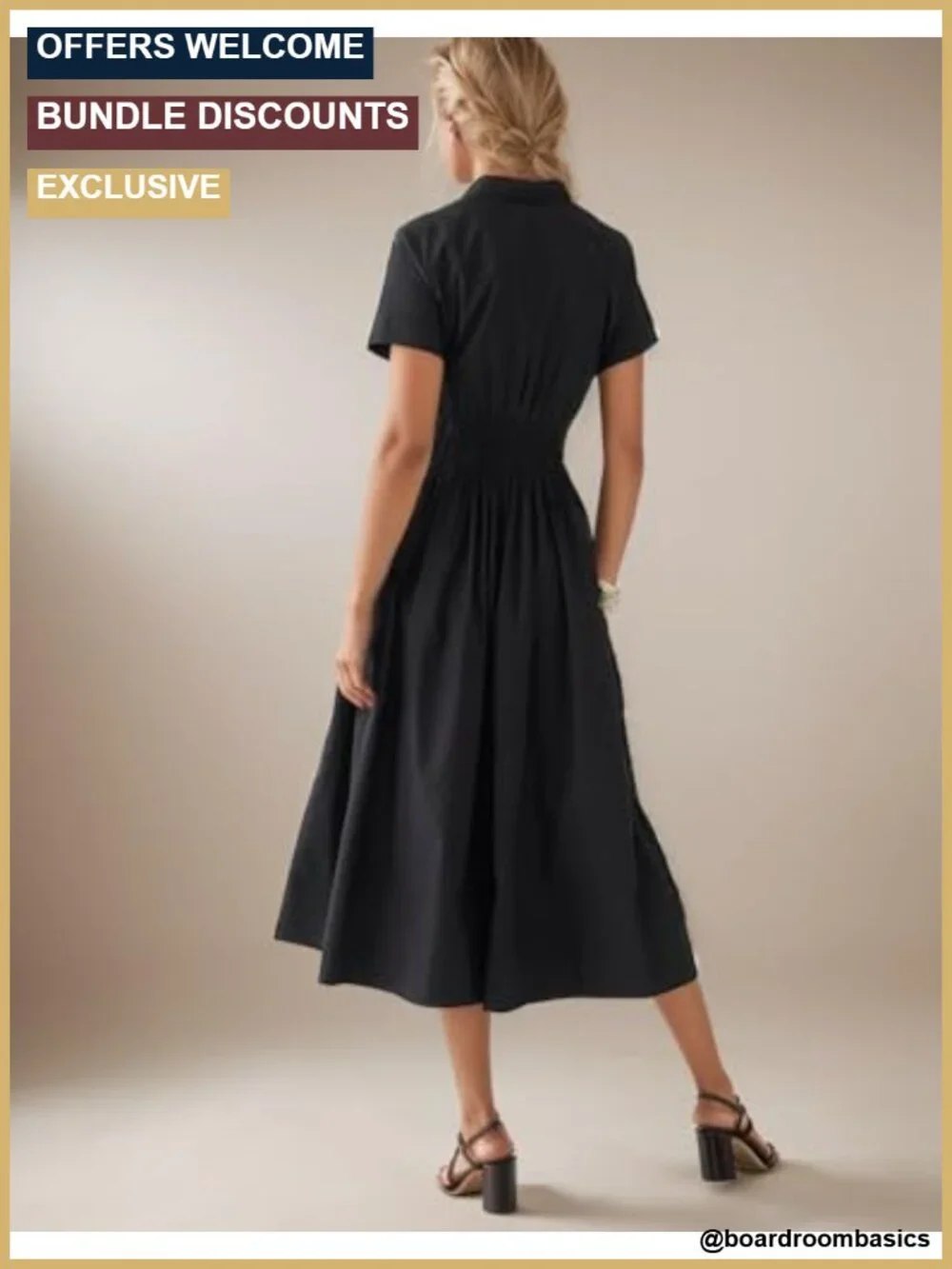 Women Casual Button Down Short Sleeve Shirt Dress Tie Waist Midi